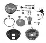 Tricycle headlight 