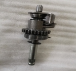 Engine kick start shaft